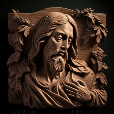 3D model st jesus (STL)